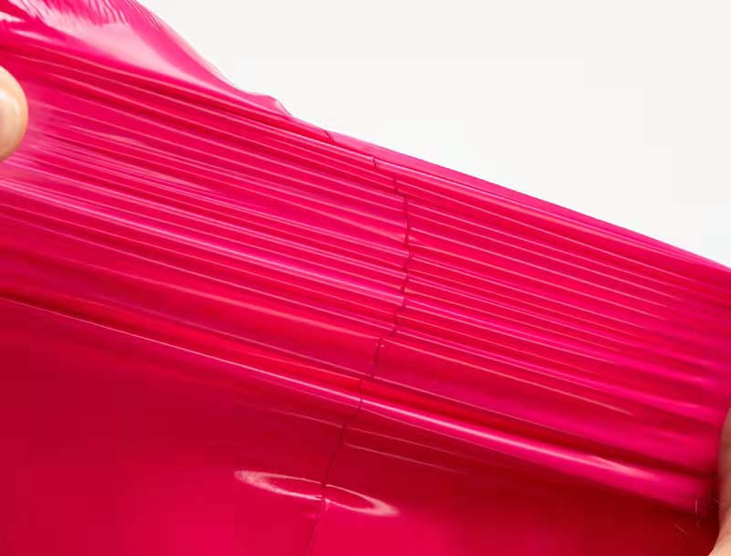 哈巴河玫红色快递袋-05